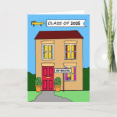 Graduation Class of 2026 Covid 19 Card カード (正面)