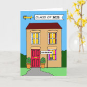 Graduation Class of 2026 Covid 19 Card カード (黄色い花)