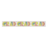 Graduation class of 2026 retro grosgrain ribbon グログランリボン (正面)
