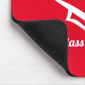 Graduation Class of 20?? REDWHT Customize Year マウスパッド (コーナー)