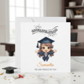 Graduation Congratulations Card with Illustration シーズンカード