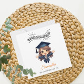 Graduation Congratulations Card with Illustration シーズンカード