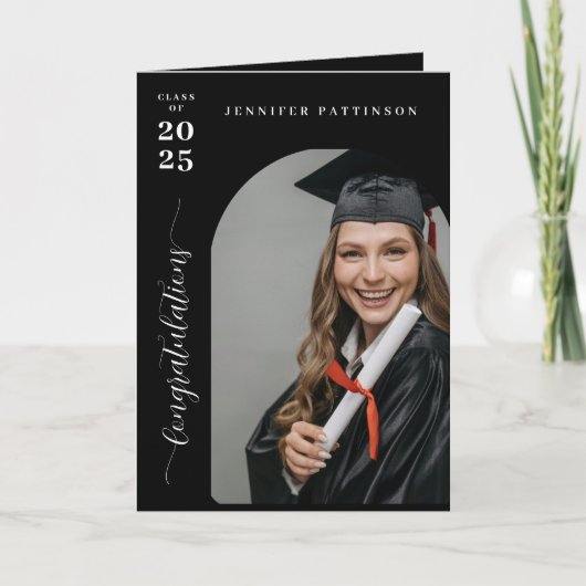 Graduation Congratulations Dream Big Graduate カード (正面)