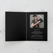 Graduation Congratulations Dream Big Graduate カード (内部)