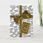 Graduation congratulations for men & women カード (正面)