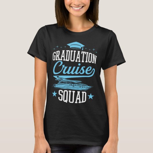 Graduation Cruise Squad Graduation Cruise Ship Tri Tシャツ (正面)