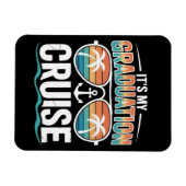 Graduation Cruise Squad Matching Trip Family Grad  マグネット (横)