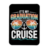 Graduation Cruise Squad Matching Trip Family Grad  マグネット (縦)