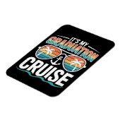 Graduation Cruise Squad Matching Trip Family Grad  マグネット (左側)