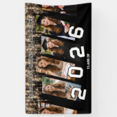  Graduation  Custom Banner with Photo Collage 横断幕 (縦)