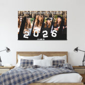  Graduation  Custom Canvas with Photo Collage キャンバスプリント (インサイチュ (寝室))