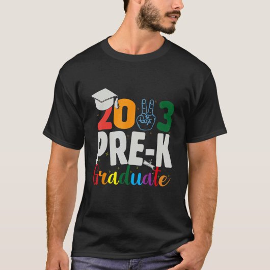 Graduation Day Pre K Graduate Last Day of School 6 Tシャツ (正面)