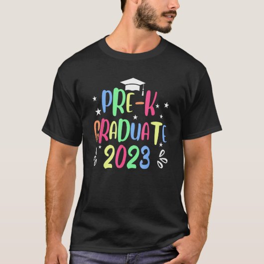 Graduation Day Pre K Graduate Last Day of School 7 Tシャツ (正面)