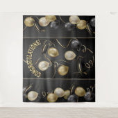 Graduation Decorations Wall Photo Backdrop タペストリー (正面)