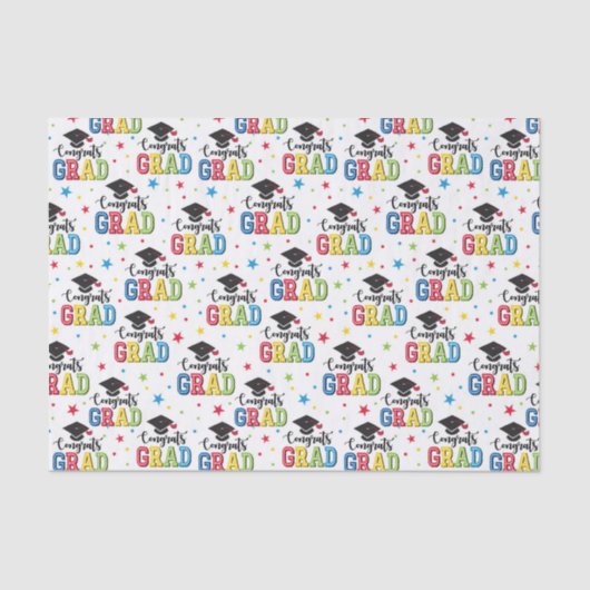 Graduation Decoupage 薄葉紙 (正面)