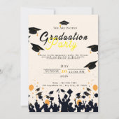 Graduation Digital Invitation Template – Modern Gr 招待状 (正面)