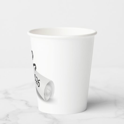 Graduation Diploma for 2026 紙コップ (裏面)