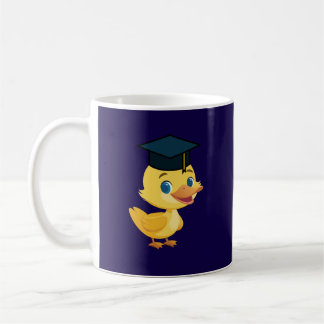 Graduation Duck Duckie Duckling コーヒーマグカップ