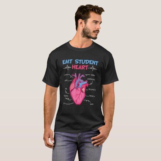Graduation EMT Student Emergency Medicals Tシャツ (正面フル)