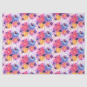 Graduation Fireworks Pattern with Tossed Caps 薄葉紙 (正面)