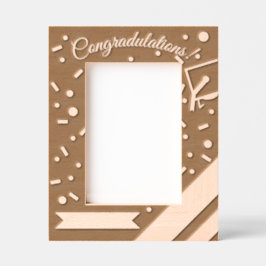 Graduation frame レーザー彫刻フレーム