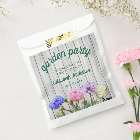 Graduation Garden Party フェイバーバッグ (封をした状態)