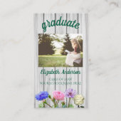 Graduation Garden Party Name Card 名刺 (正面)