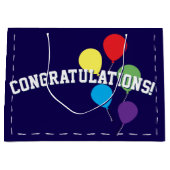 graduation gift bag ラージペーパーバッグ (正面)