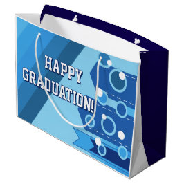 graduation gift bag ラージペーパーバッグ