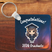 Graduation Gift for Girls Keychain キーホルダー (正面)