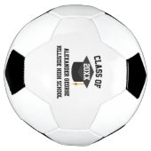 Graduation Graduate Grad Senior Night Class Of サッカーボール (回転)