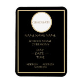 GRADUATION INSERT INVITE MAGNET マグネット (縦)