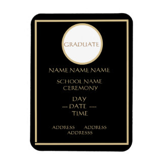 GRADUATION INSERT INVITE MAGNET マグネット