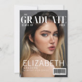 Graduation - Inspired by Magazine Cover 招待状 (正面)