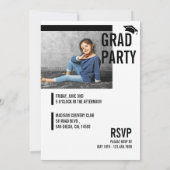 Graduation - Inspired by Magazine Cover 招待状 (裏面)