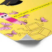 Graduation Invite – New Chapter Begins ポスター (角)