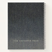 Graduation Journal 'Between the Lines'  ノートブック (裏面)