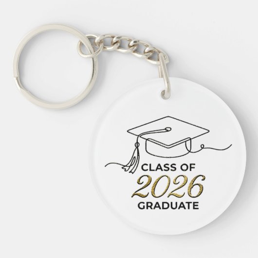 Graduation Keychain / Llavero Graduación キーホルダー (正面)