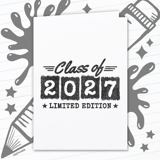 Graduation Limited Edition Senior Class of 2027 カード