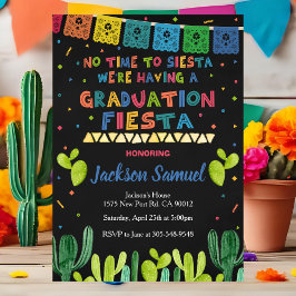 Graduation Mexican Fiesta Invitation Grad Party 招待状