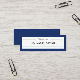 Graduation Name Card スキニー名刺