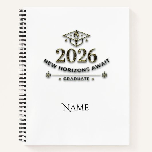 Graduation Notebook / Cuaderno de Graduación ノートブック (正面)