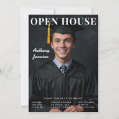 Graduation Open House Photo Invite 招待状 (正面)