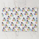 Graduation Paper Placemats ペーパーパッド (正面)