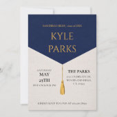 Graduation Party 招待状 (正面)