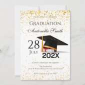 Graduation Party  招待状 (正面)