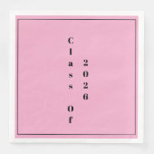 Graduation Party Class Of 2026  Pink Black (正面)