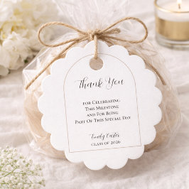 Graduation Party  | Elegant Script フェイバータグ