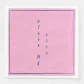 Graduation Party Graduate Class Of 2026 Pink (正面)