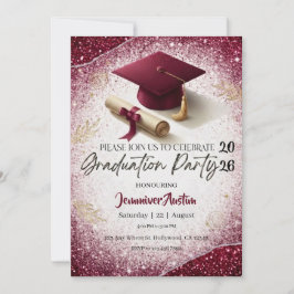 Graduation Party Invitation 招待状